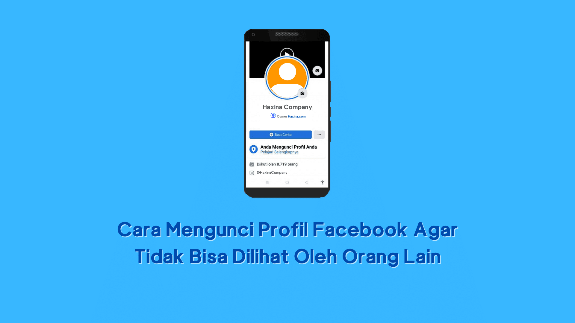 Cara Mengunci Profil Facebook