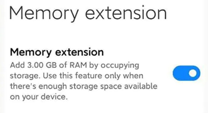 Cara Menambah RAM Xiaomi Tanpa Root dengan Memory Extension