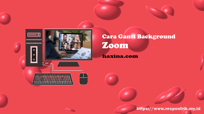 cara mengganti background zoom