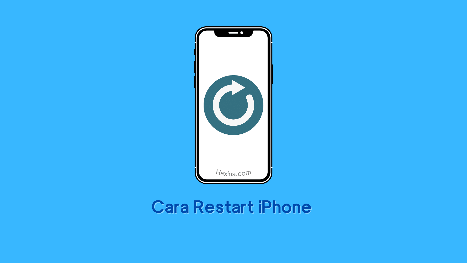 Cara Restart iPhone