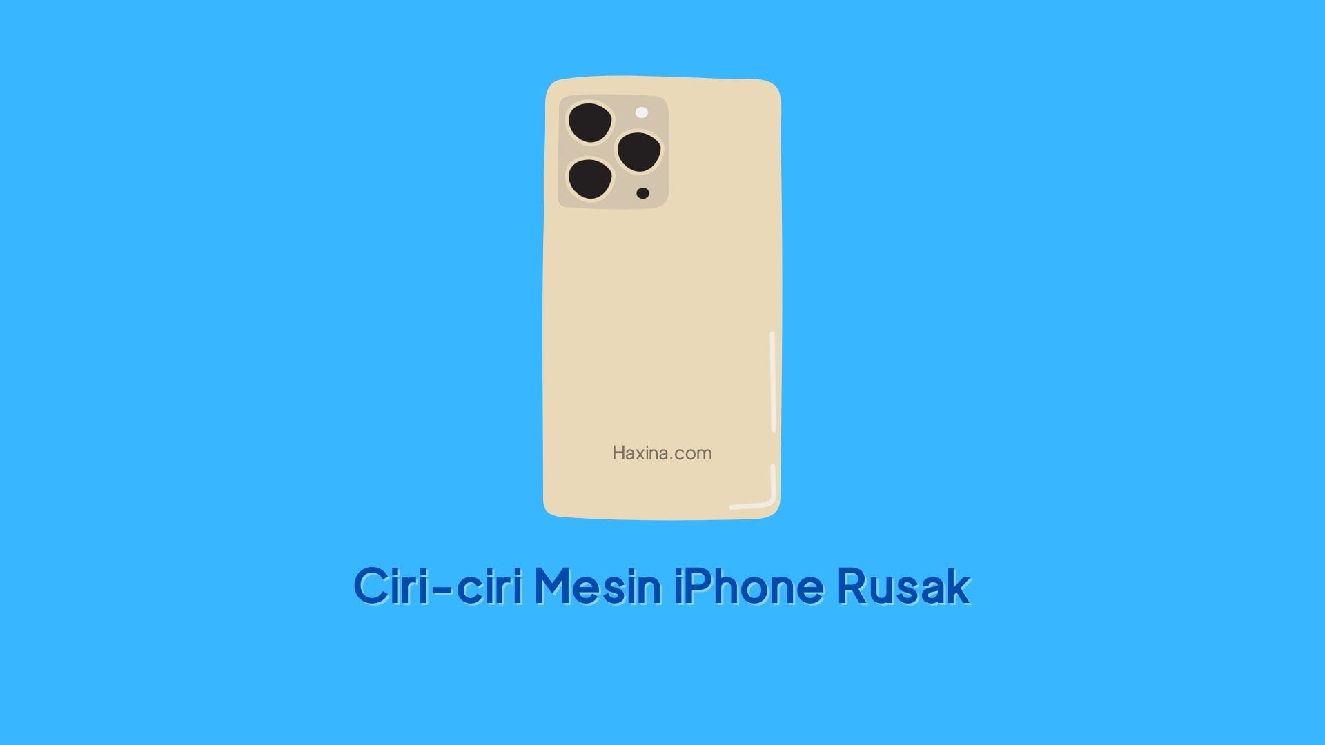 Ciri-ciri Mesin iPhone Rusak