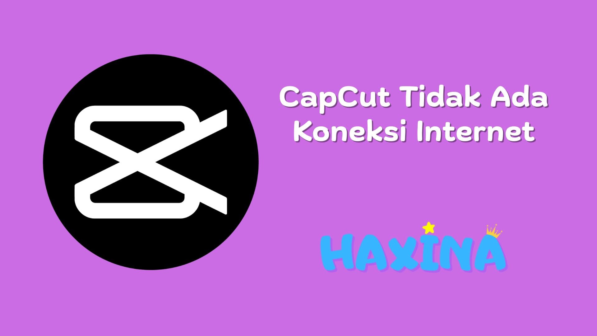 CapCut Tidak Ada Koneksi Internet