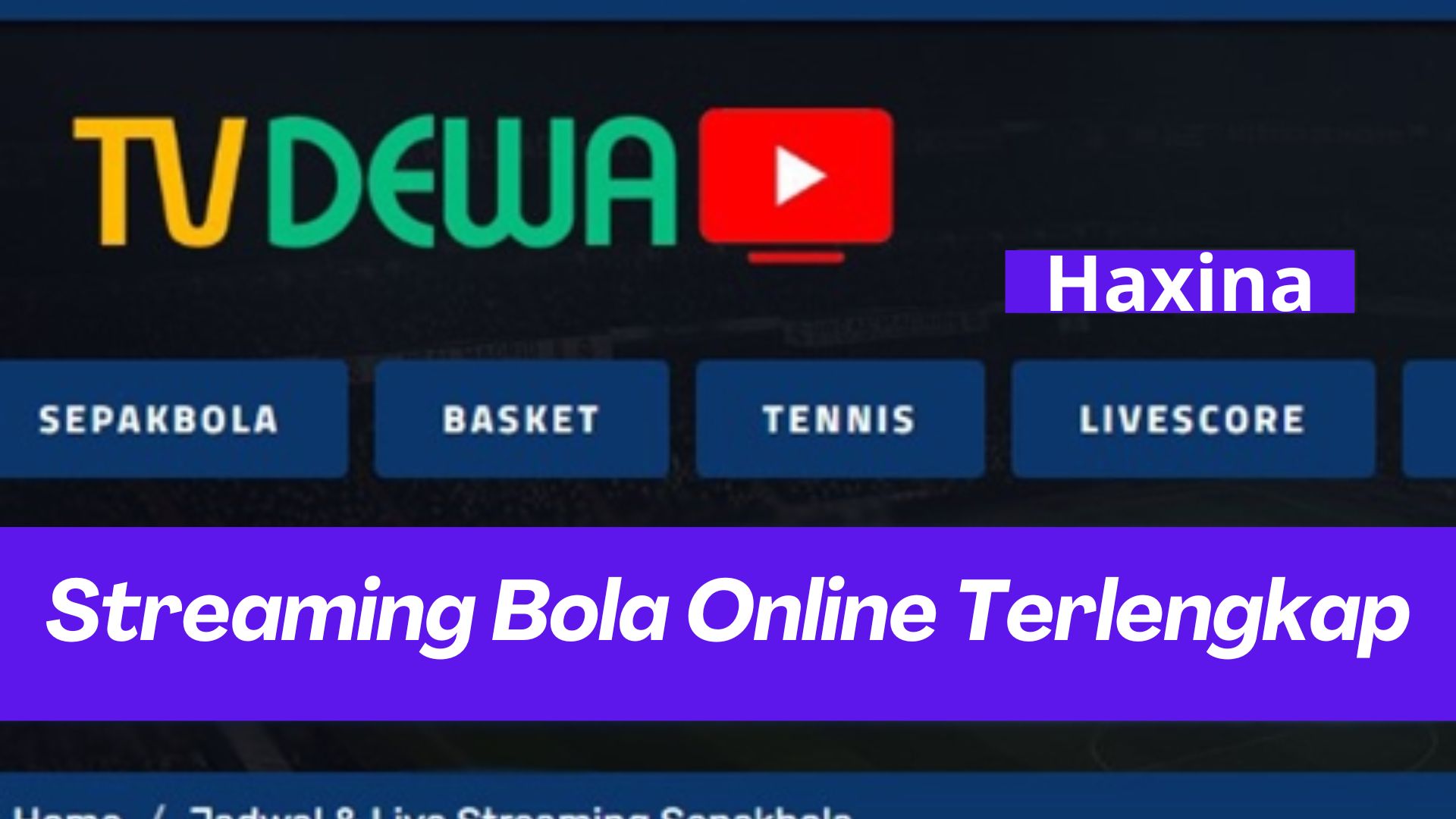 Aplikasi Dewa TV