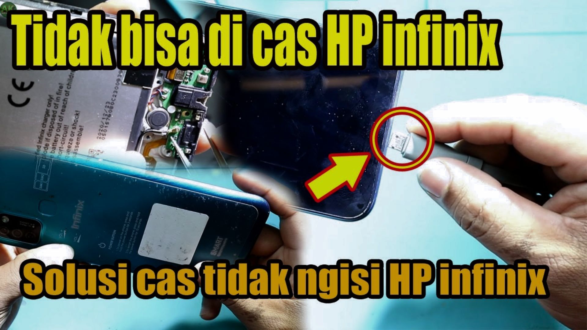 Hp Infinix Tidak Bisa Dicas