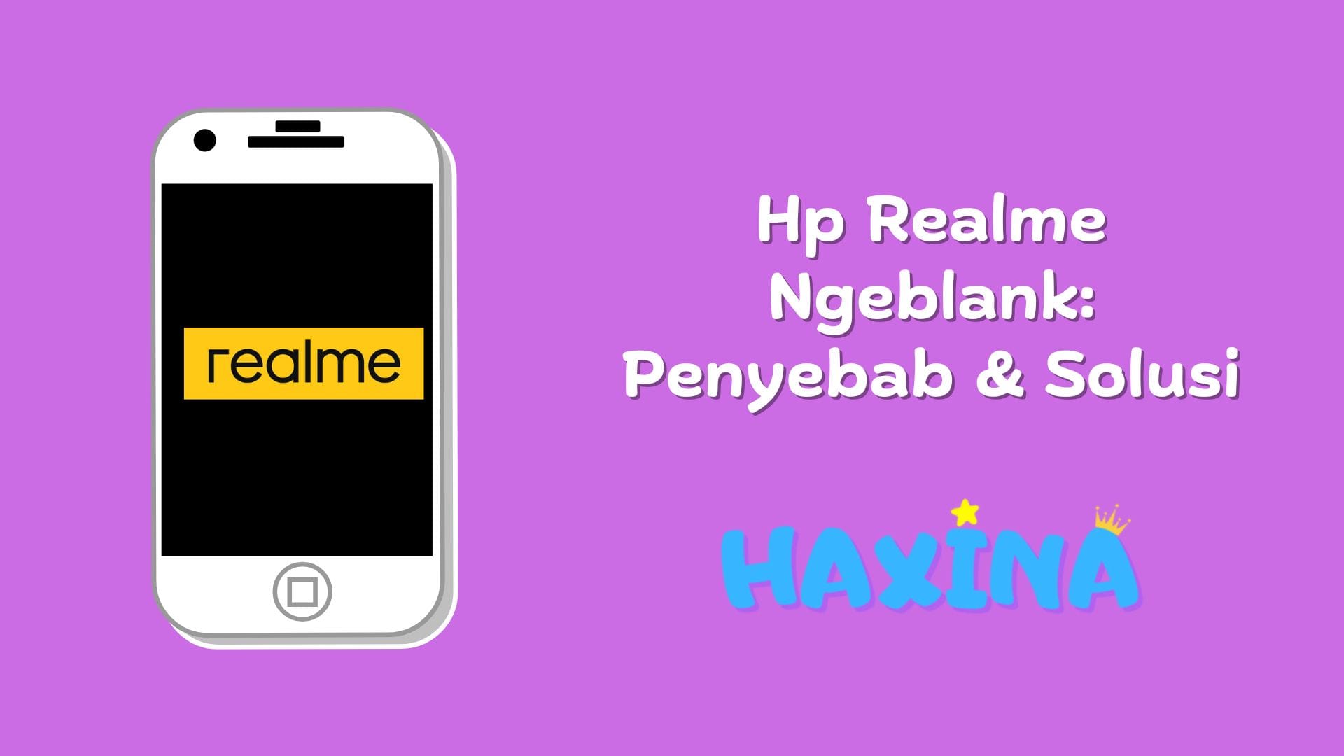 Hp Realme Ngeblank