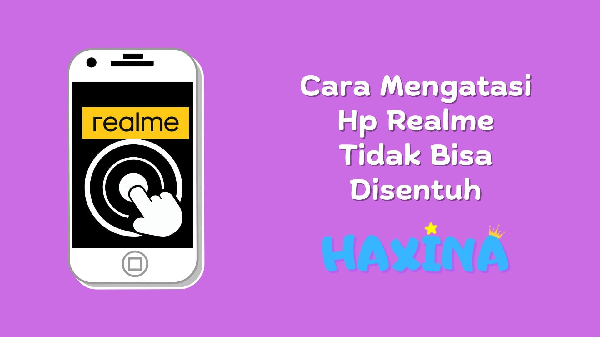 Hp Realme Tidak Bisa Disentuh
