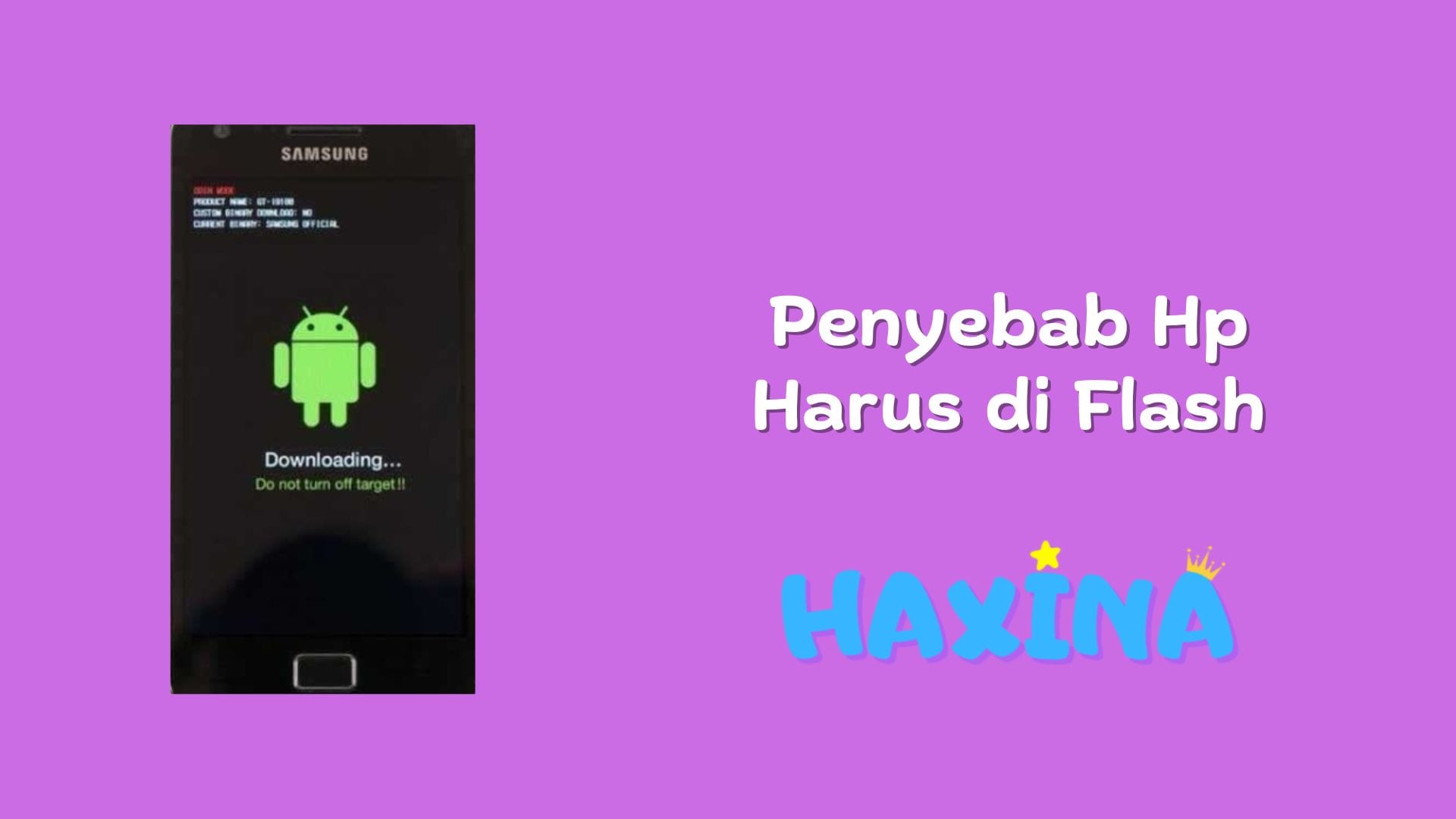 Penyebab Hp Harus di Flash