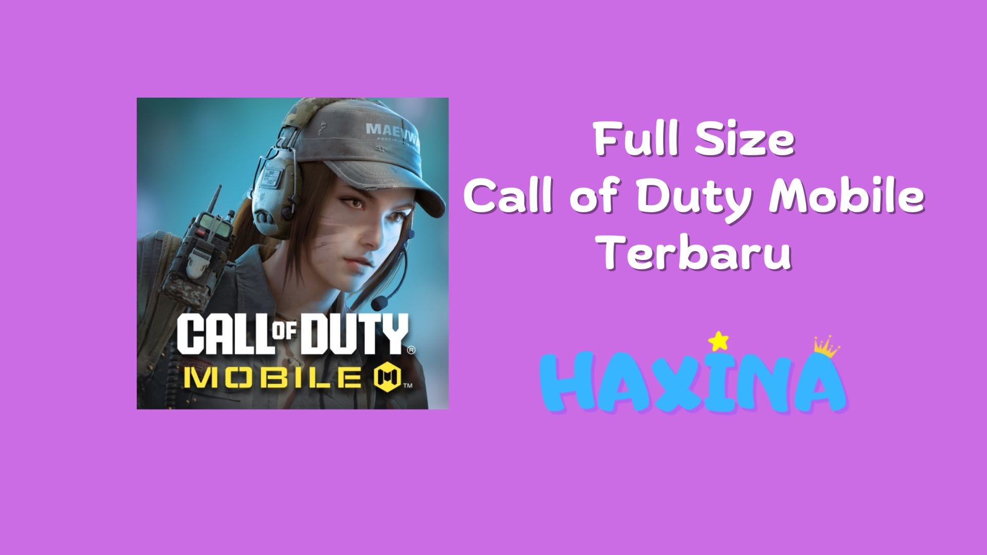 Full Size Call of Duty Mobile (CODM)